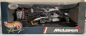 Mattel Hot Wheels Racing McLaren Mercedes MP4-13 Mika Hakkinen 1:18 Diecast - Picture 1 of 8