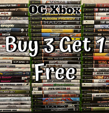 Microsoft Original Xbox Games - Buy 3 Get 1 Free📦- Tested & Resurfaced Lot