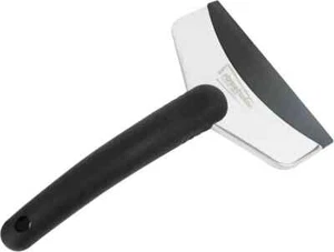Winter Frost Ice Scraper Car Window Screen Stainless Steel w/ Rubberised Handle - Picture 1 of 5