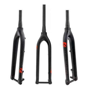 MTB Carbon Fiber 27.5/29er Bike Forks Mountain Bicycle Front Rigid Fork 15*100mm - Picture 1 of 12