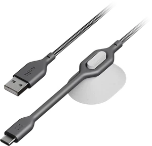 Nolii 2m Graphite USB-A to USB-C Loop Cable (NEW BOXED) - Picture 1 of 7