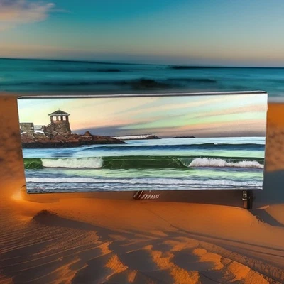 Impresión de galería en lienzo David Arsenault “Front Beach Winter” Rockport Massachusetts Foto 1 de 4