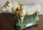 Ezra Brooks Charolais Bull Souvenir Of Houston Fat Stock Show 1973 Decanter