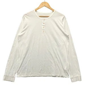 VISVIM 0112205010009 LUXSIC Henley neck Long-sleeved T-shirt 3 Genuine / 51505 - Picture 1 of 8