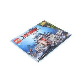 1x Lego Building Instructions Ninjago Movie Temple of the Ultimate Weapon 70617