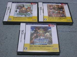 Unopened Etrian Odyssey I II III Best Version Set of 3 Nintendo DS Game Japan - Picture 1 of 9