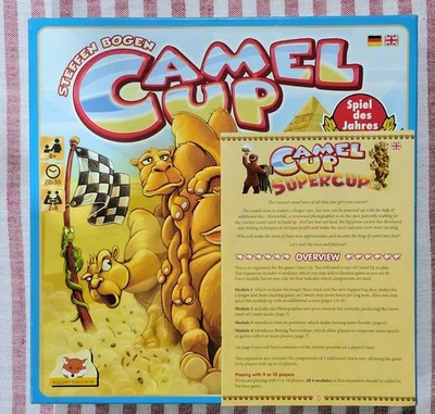 Camel Up + Supercup Expansion 100% complete English/German 1st edition - Image 1 of 4
