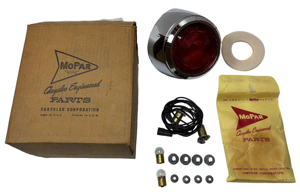 New Old Stock Upper Taillight Package for 1961 Dodge Dart Mopar #2298756 - Image 1 of 2