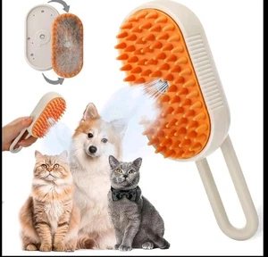 Katzen Dampfbürste, 3 in 1 Katzen Dampfbürste Reiniger, für Katzen und Hunde - Bild 1 von 18