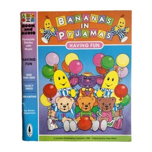 Bananas In Pyjamas Having Fun (Paperback, 1998) Vintage Book ABC Kids Book & CD - Picture 1 of 7