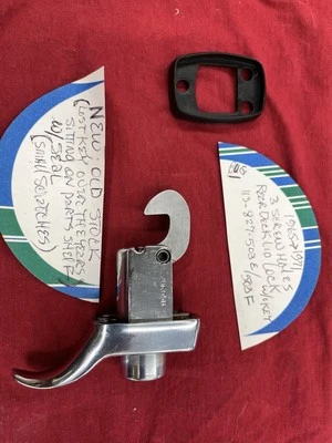 Nuevo de Lote Original Alemán VW Bug Tapa Pestillo Pulsador Volkswagen Beetle 111827503 E/F Foto 1 de 4