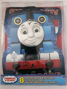 Thomas the Train and Friends 8ct Birthday Celebration Invitations and Envelopes - Picture 1 of 4