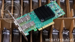 MCX4121A-ACAT Mellanox ConnectX-4 Lx EN 25GbE Dual-Port SFP+ SFP28 Netzwerkkarte - Bild 1 von 8