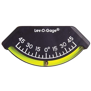 201-F Lev-O-Gage Inclinometer Usa-Made Level Gauge for Off-Road Vehicle Jeep  - Picture 1 of 12