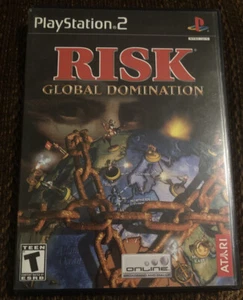 Risk: Global Domination (Sony PlayStation 2 In Case No Book Tested Fast Shipping - Picture 1 of 2