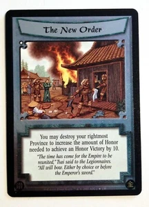 The New Order Foil L5R Legend of the Five Rings CCG Winds of Change WoC - Picture 1 of 1