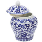 Vintage Chinese Style Ceramic Tea Jar with Airtight Lid - 330ML