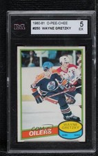 1980-81 O-Pee-Chee Wayne Gretzky #250 KSA 5 HOF