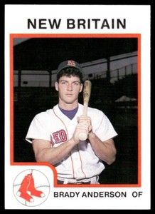 1987 ProCards Brady Anderson New Britain Red Sox #769