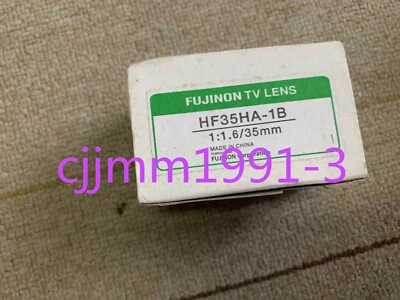 1PC New FUJINON HF35HA-1B industrial CCD camera 1:1.6/35mm  - Image 1 of 4