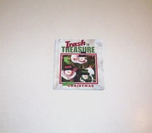 "Basura a los tesoros de Navidad"" libro de patrones artesanales artesanales tapa dura artes de ocio - Imagen 1 de 2