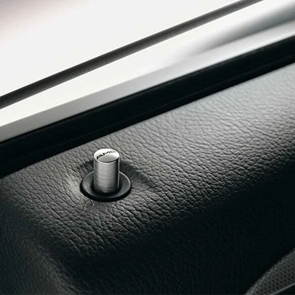 AMG Türpin Satz 2-fach vorne Edelstahl gebürstet Original Mercedes-Benz NEU - Bild 1 von 1