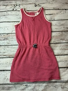 Hanna Andersson Pink Sleeveless Dress 120 (6-7) Girls - Picture 1 of 2