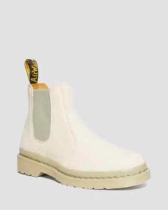 New Dr. Martens 2976 Milled Nubuck Waterproof Boots Men's US8 chelsea shoes - Picture 1 of 9