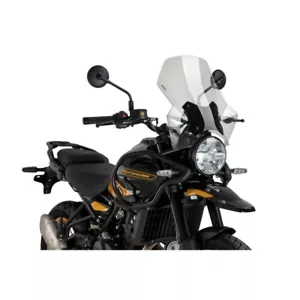 CUPOLINO REGOLABILE PUIG PER ROYAL ENFIELD HIMALAYAN 450 2024 TRASPARENTE 22113W - Foto 1 di 1