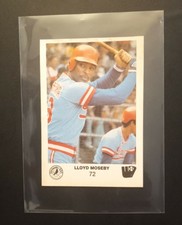 1981-82 Lloyd Moseby RC Venezuelan Winter League Sticker #72