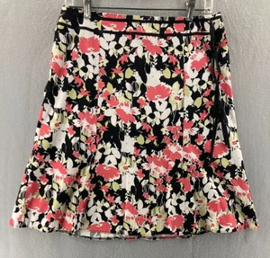 A. Byer skirt Womens 9 floral a line bow Spring Summer USA Made - Picture 1 of 10