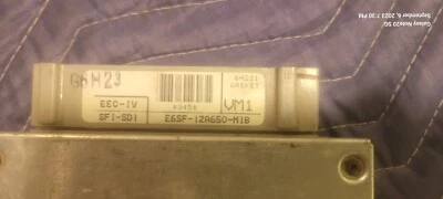 1986 Ford Mustang 5.0L 5 speed ECU VM1 EEC-IV Computer Speed Density - Image 1 of 4