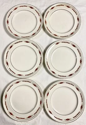 Johnson Brothers Old English Guildford Granate Juego de 6 Platos de Cena 10" LEER Foto 1 de 4