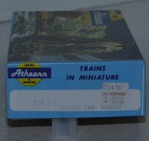 Athearn HO #1476 H.J. Heintz Pickle Tank car 73 kit, nuovo con scatola ma mancano i serbatoi - Foto 1 di 3