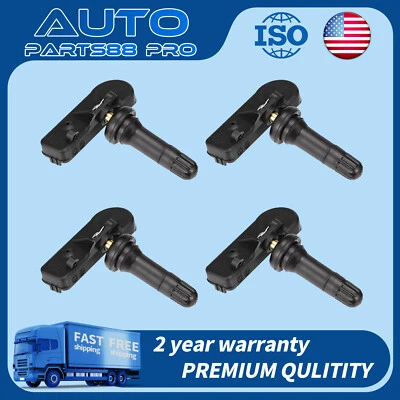 Tire Pressure Sensor TPMS OEM Set of 4 for Dodge Chrysler Jeep RAM 56029398AB - Изображение 1 из 4