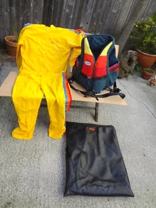 ꙮ Lifeline Competition Jacket Hydroplane Boat Racing Life Jacket Large/XL & Suit - Picture 1 of 13