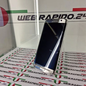 S26_NUOVO SMARTPHONE SAMSUNG GALAXY S7 EDGE 32GB SILVER ARGENTO LEGGERE BENE_24H - Foto 1 di 2