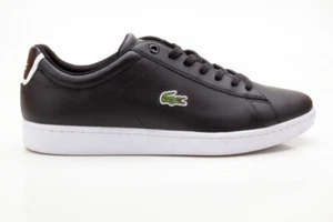 Lacoste Carnaby EVO BL 1 SPM Herren Sneaker Leather/Synthetic schwarz - Picture 1 of 6