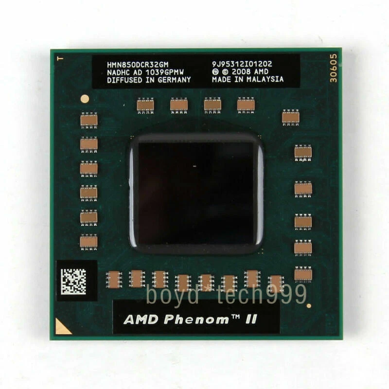 AMD Phenom II X3 N850 CPU Processor HMN850DCR32GM 2.2 GHz 1800 MHz Socket S1 - Image 1 of 1