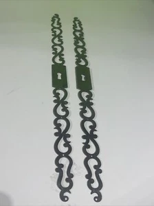 2 Large Keyhole Backplate Escutcheon (T7) - Picture 1 of 5