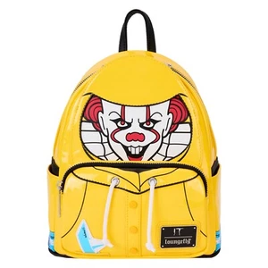 IT Pennywise Raincoat Cosplay Glow Mini Backpack - Picture 1 of 6