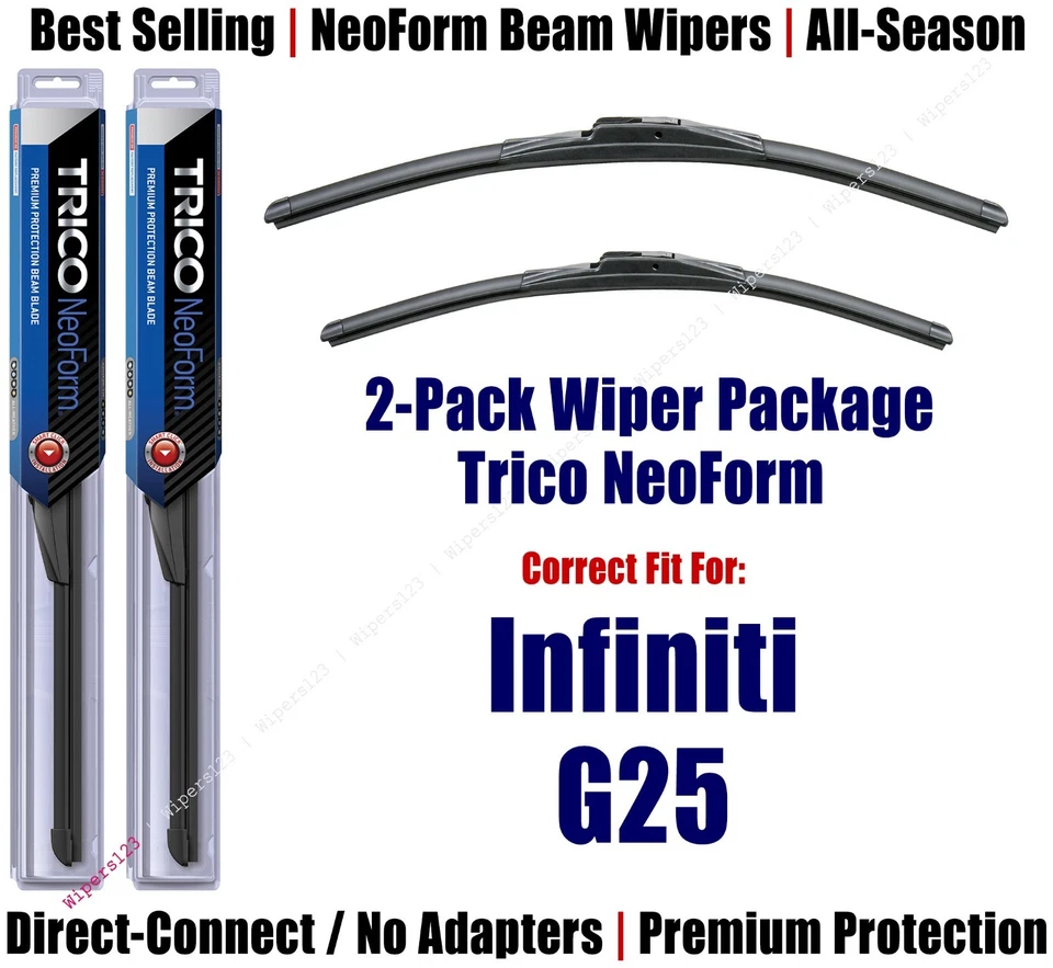 Limpiaparabrisas NeoForm Super Premium 2pk apto para Infiniti G25 16260/160 2011-2012 Foto 1 de 1