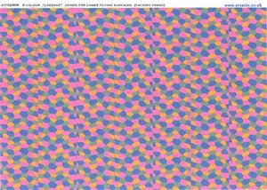 Aviattic Decals 1/32 4-COLOR LOZENGE JOINED LOWER SURFACES FACTORY FRESH - Picture 1 of 3