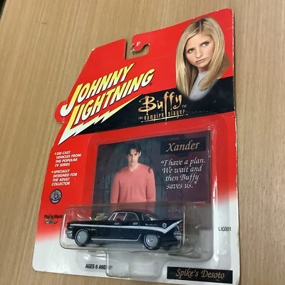 Buffy the Vampire Slayer Johnny Lightning Spike's Desoto diecast and Xander card - Image 1 of 3