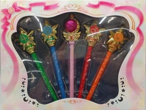Sailor Moon Pointer Ball Point Pen Planet Attack Set Prism Stationary From Japan - Picture 1 of 1
