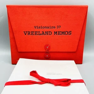 Visionaire 37 Vreeland Memos Limited Edition Set Number 1106 Diana Vreeland 2002 - Picture 1 of 9