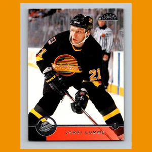 Tarjeta de hockey Jyrki Lumme #123 1996-97 Leaf Vancouver Canucks NHL - Imagen 1 de 3