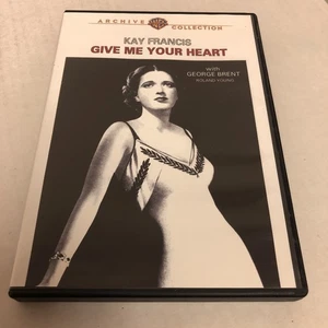 Gib mir dein Herz DVD 1936 Archive Collection Kay Francis OOP - Bild 1 von 3