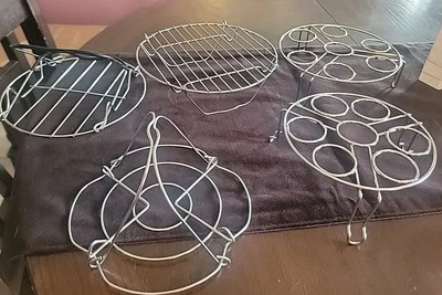 5 Piece Wire Rack Set-Air Fryer Convection Oven-InstaPot Racks - Image 1 of 4