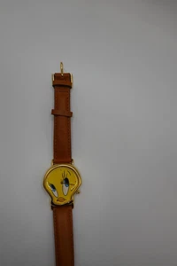 Vtg. 1997 Warner Bros. Looney Tunes Tweety Bird Head Watch-doubtful it works - Picture 1 of 8